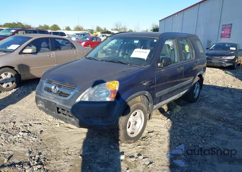 2004 Honda Cr-V Lx from USA, damaged, VIN SHSRD68494U208335